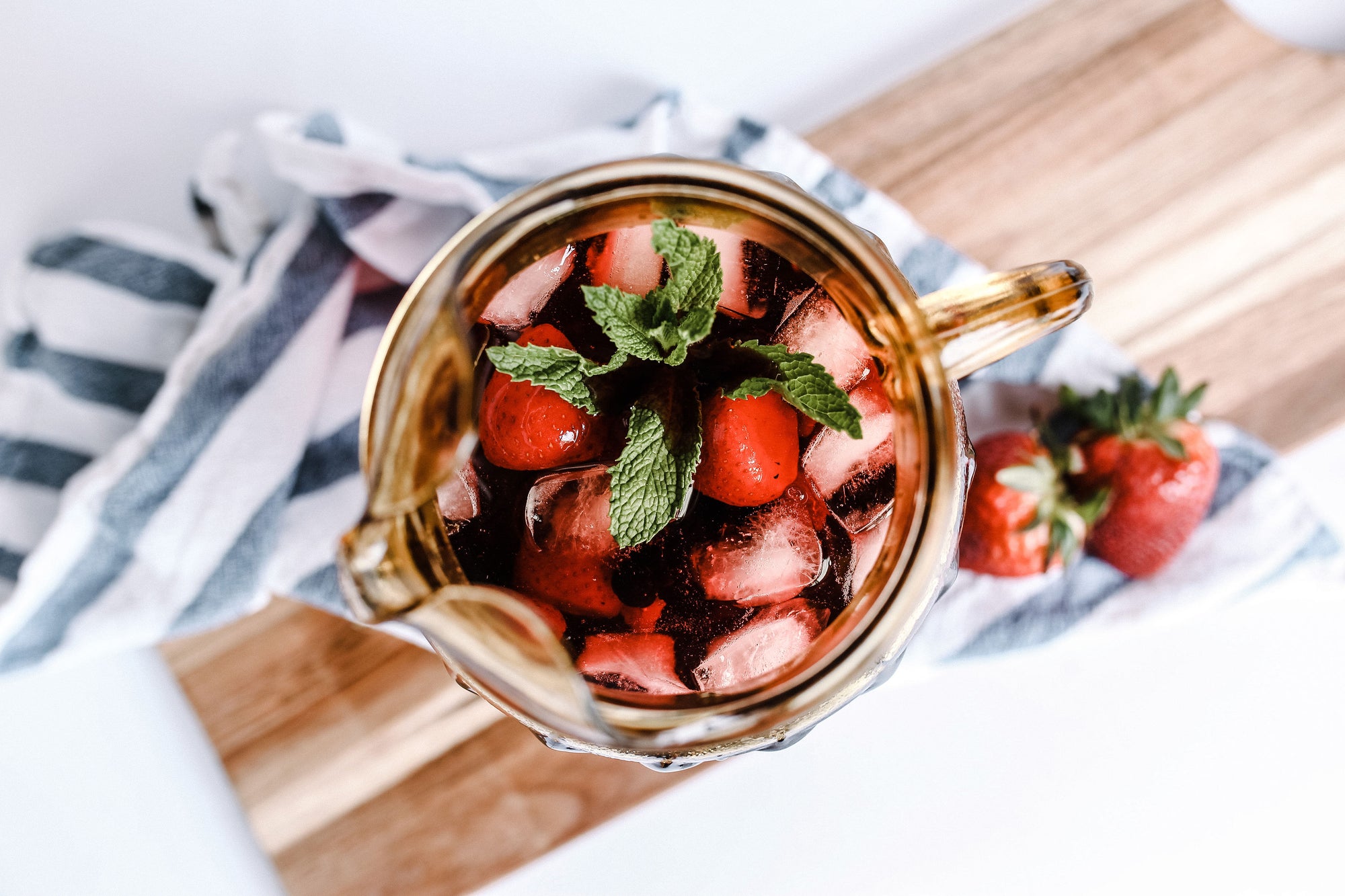 Sugar-less Sangria with Tea