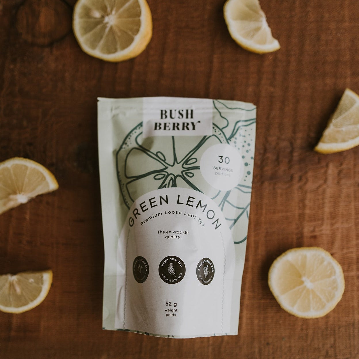 Organic Green Lemon Tea | WS