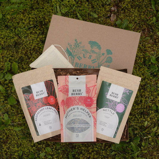 Mom-to-Be Gift Bundle | Supportive Tea Collection with Cotton Tea Bag