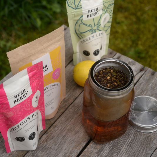 Iced Tea Bundle | Refreshing Hibiscus Punch, Green Lemon & Sunny Days