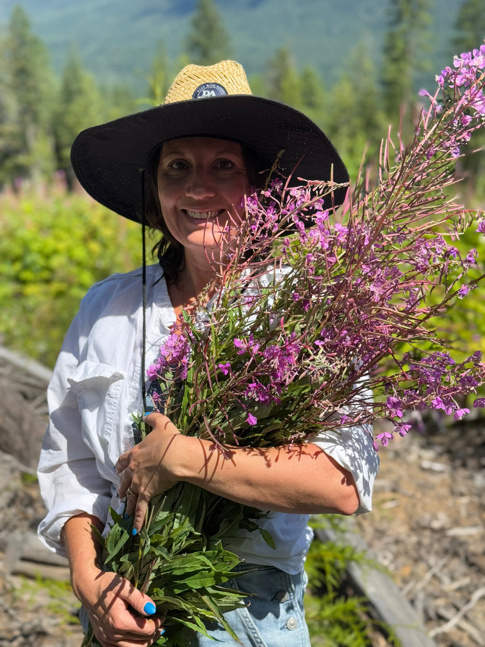 Locally Foraged Fireweed