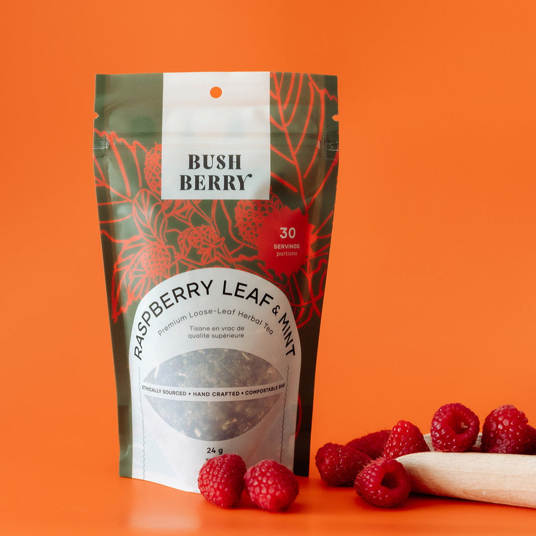 Organic Raspberry Leaf + Mint Tea | WS