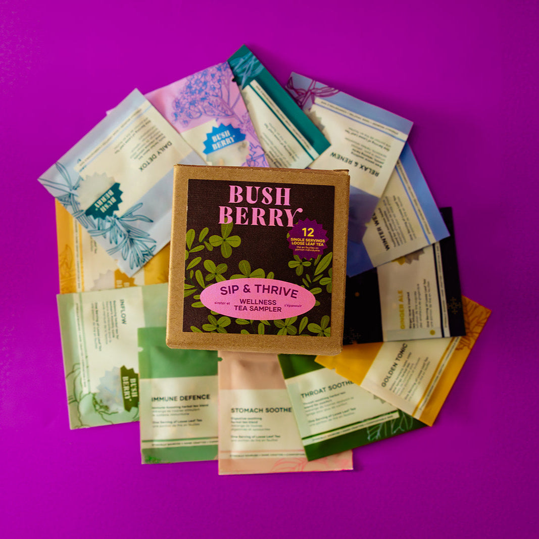 Sip & Thrive | 12 Single Serving Wellness Teas | WS