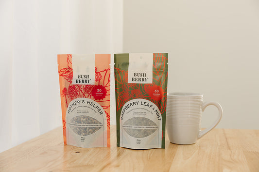 Mom-to-Be Gift Bundle | Supportive Tea Collection with Cotton Tea Bag