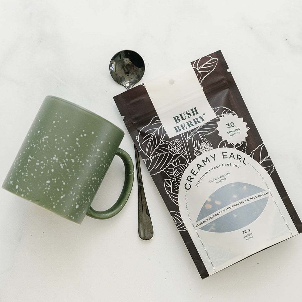 Earl Grey Bundle | Collection with Creamy, Lavender, and Winter Earl Teas + Organic Cotton Tea Bag